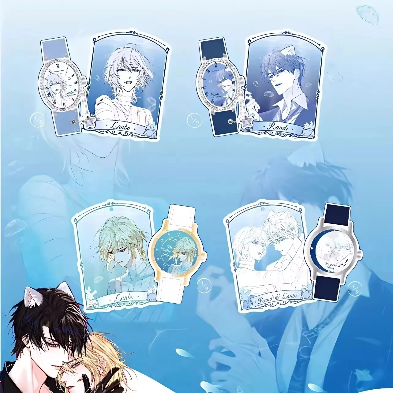 Caja sorpresa The Falling Merman Deep Sea Glow con reloj - imagen 4