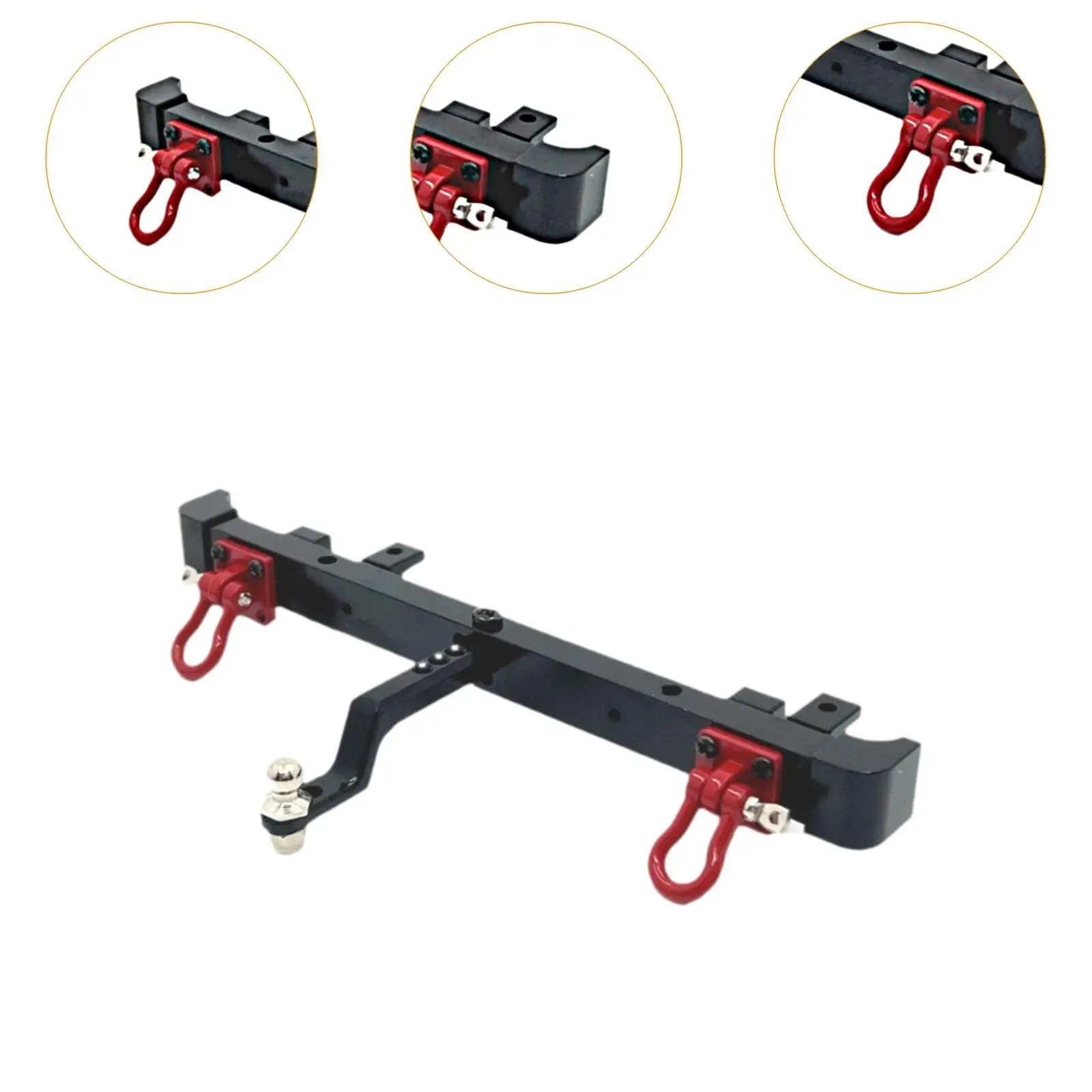 1:12 RC Rear Guard Component for MN82 LC79, Easy Installation Accessory