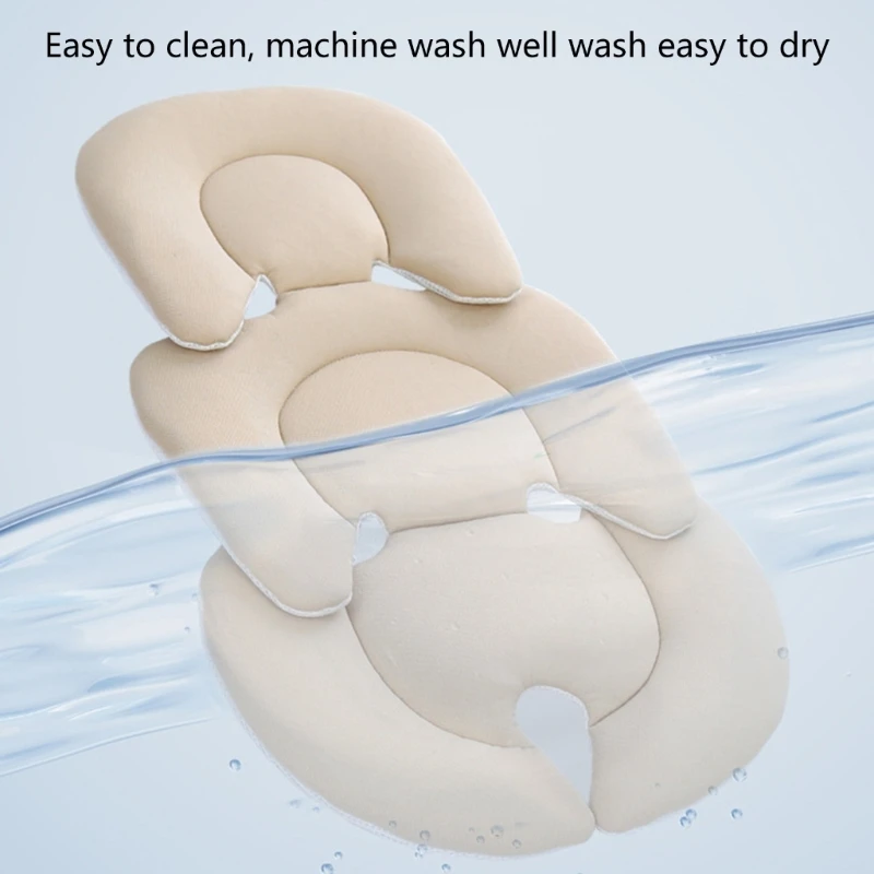 Inserto transpirable para bebé, cojines universales para asiento cochecito bebé, acolchados funcionales, funda Universal - imagen 5