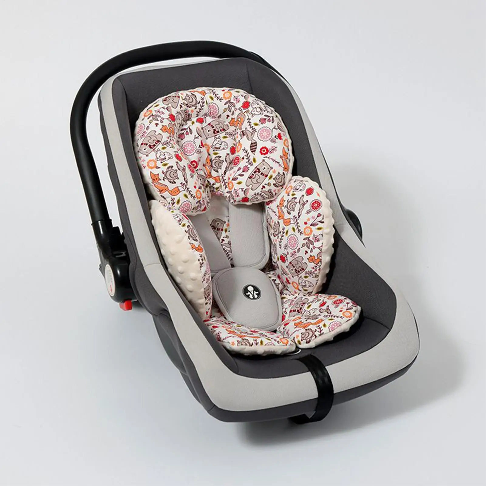 Cojín reductor para asiento de coche de bebé – Cabecera ajustable - imagen 4