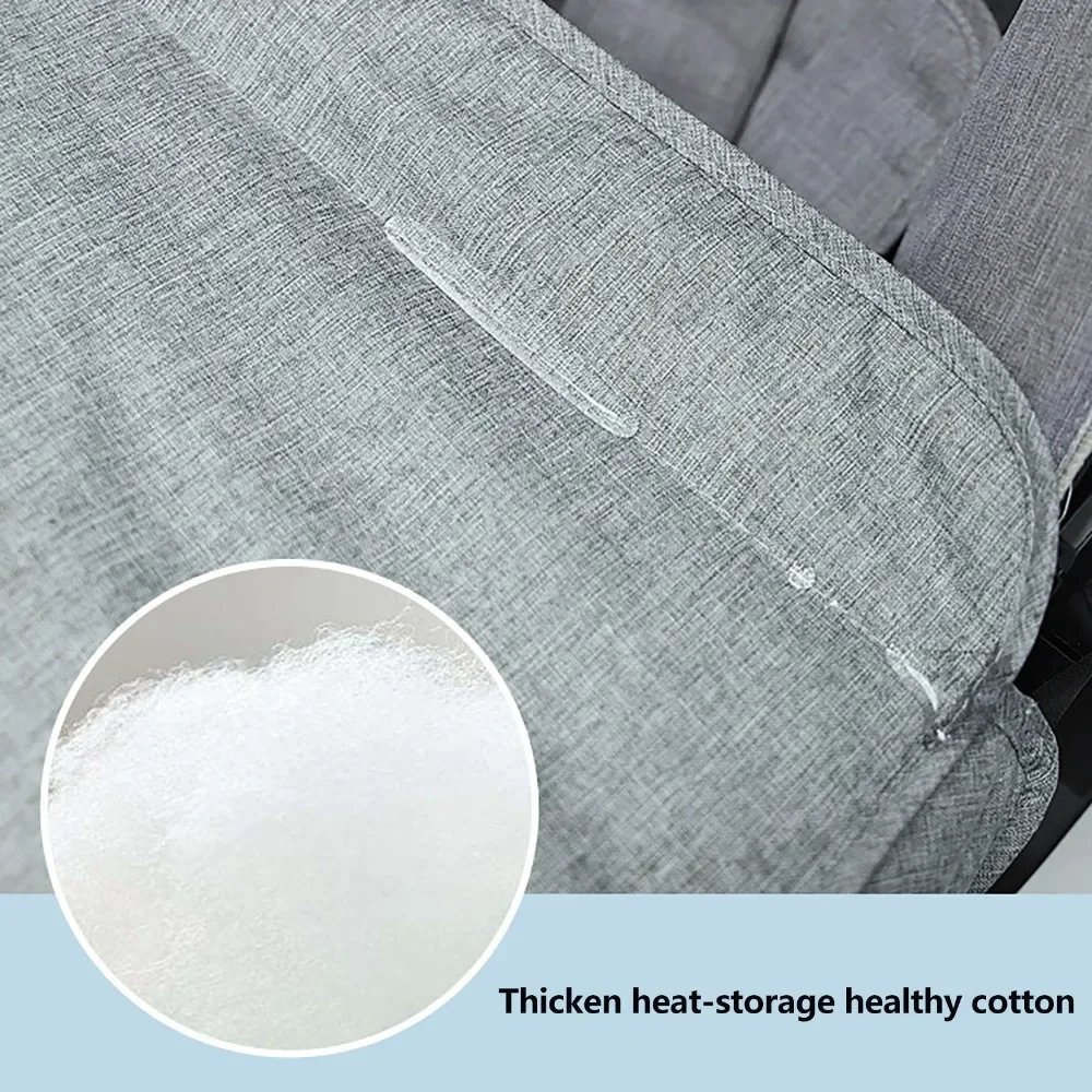 Almohadilla reposapiés cochecito impermeable para carros Doona cubierta de pie de cochecito cubiertas de pie almohadilla reposapiés cubierta de pie de cochecito - imagen 3