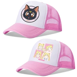 Gorra de béisbol Sailor Moon infantil ligera – ajuste cómodo