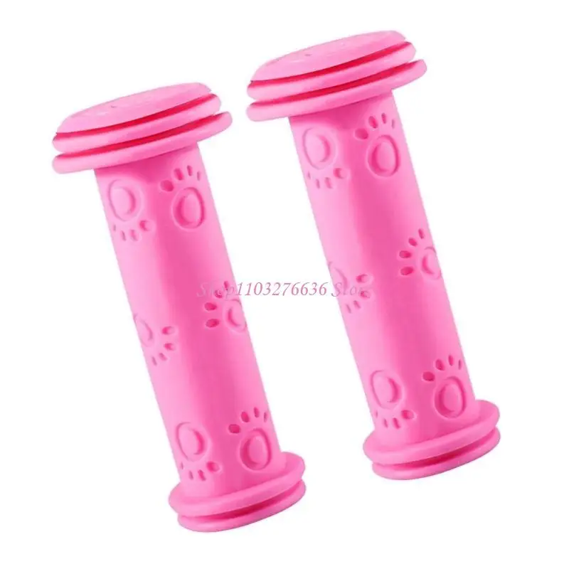 R6FD Colorido empuñaduras para bicicletas amigable para niños PULPA PARA NIÑOS TICYCLES Y SCOOTERS - imagen 3