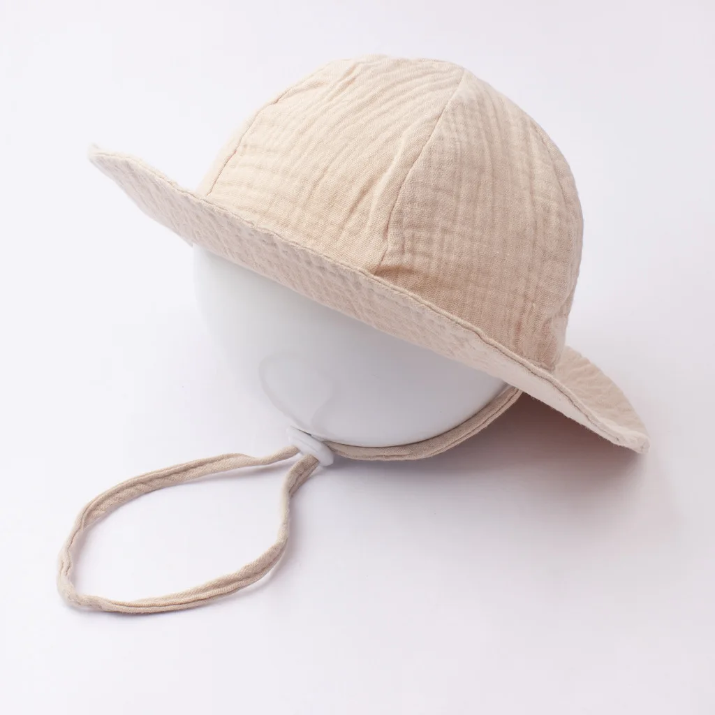Gorro solar transpirable de algodón para bebé - imagen 2