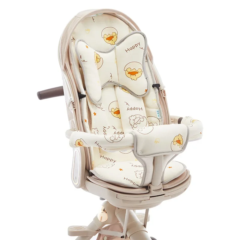 Silla de bebé Universal Clase A, suave y agradable para la piel, buen nuevo estilo, cojín para asiento de cochecito agrandado elevado para caminar