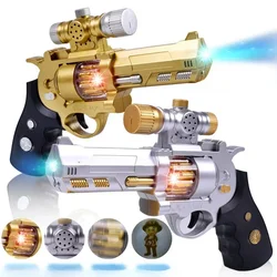 Pistola juguete niños con sonido y luz LED – Regalo cumpleaños