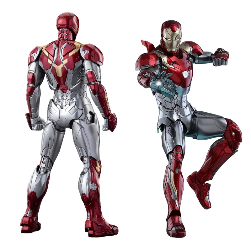 Figura de acción de Los Vengadores Iron Man MK47 MK85, modelo móvil hecho a mano, juguetes de adorno de escritorio para coleccionar, regalos de Festival para niños - imagen 2