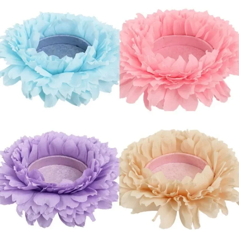 Almohada floral gigante suave cómoda para foto de recién nacido - imagen 4