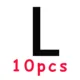 10pcs L