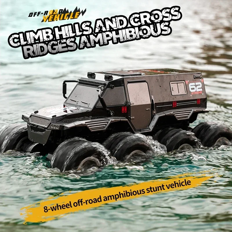 JJRC Coche teledirigido anfibio todoterreno para niños - imagen 3