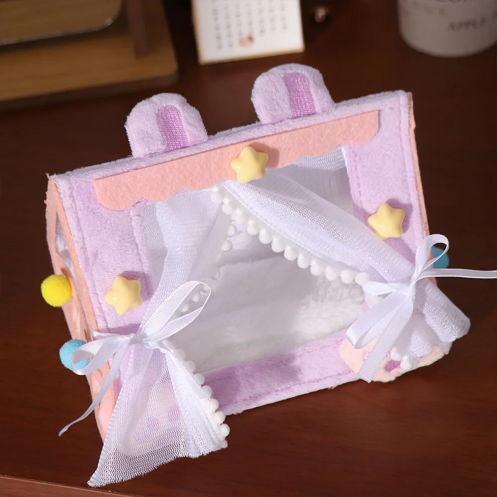 Cama de muñeca algodón para dormitorio infantil, regalo para niña - imagen 2