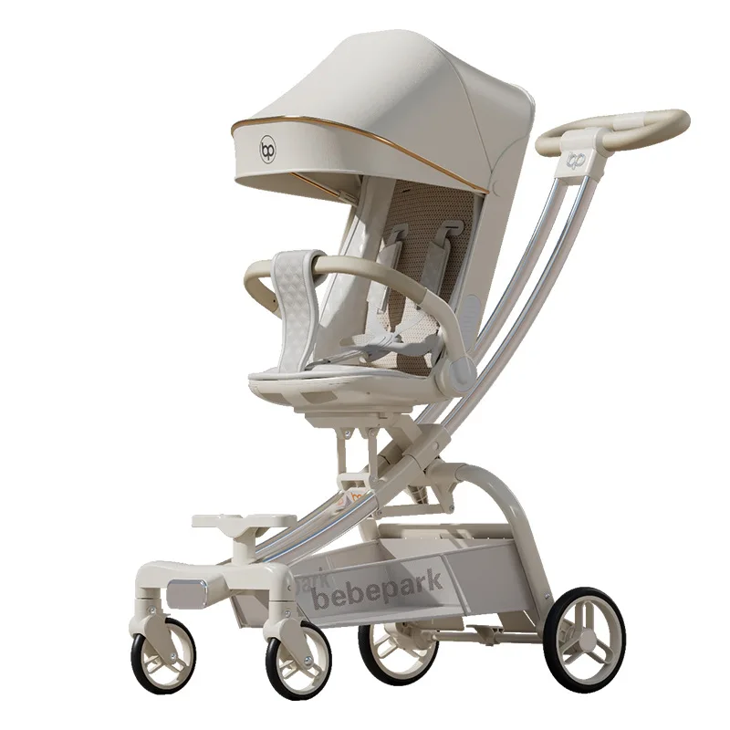 Cochecito ultraligero para bebés con asiento reversible bidireccional - imagen 2
