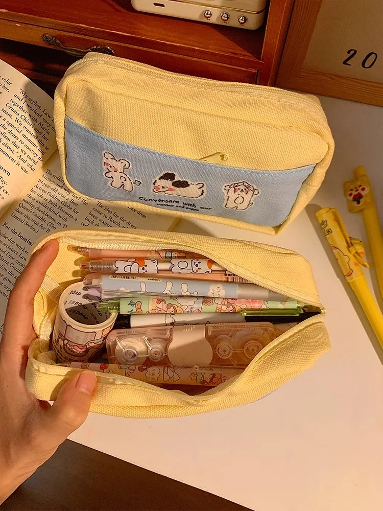 Estuche de lápices marinos para niñas – Estilo regreso al cole - imagen 5
