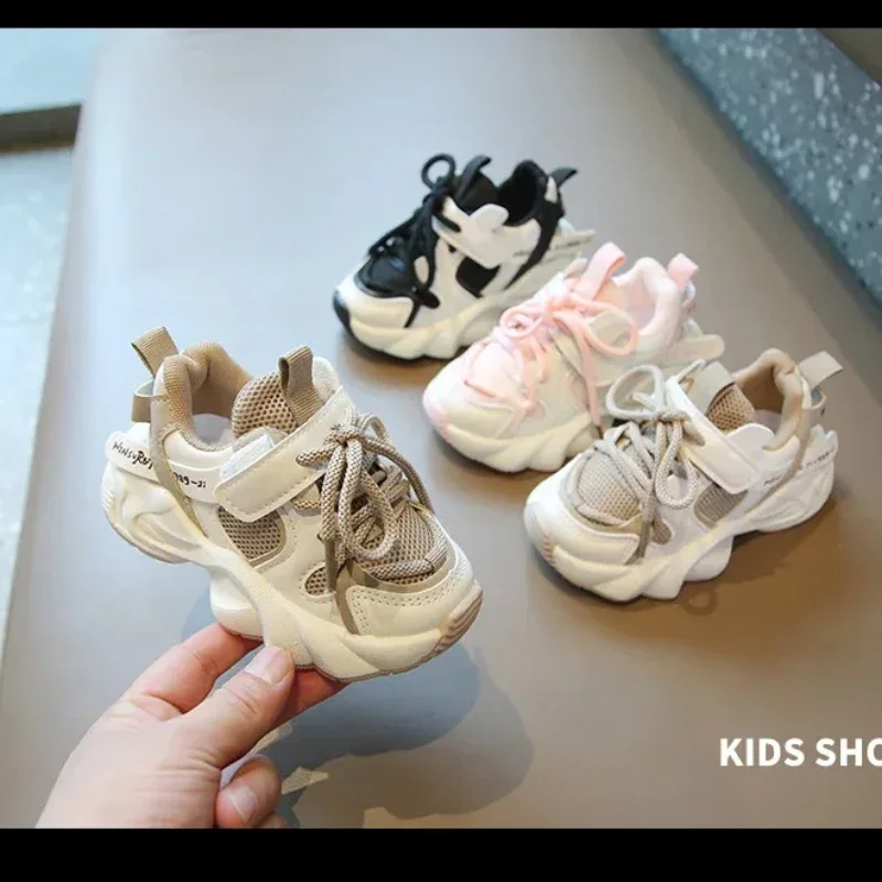 Zapatillas escolares cordones cuero sintético para niños y niñas - imagen 4