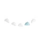 white and blue
