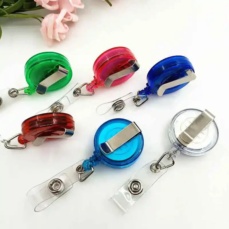 Insignia enfermera con bonita concha flores y clip para identificación - imagen 4