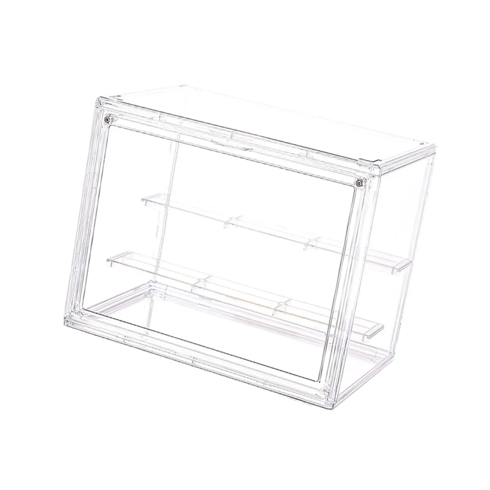 Figures Display Stand with Shelves Figurine Display Case Protection Box Transparent Display Case Collectibles Display Box