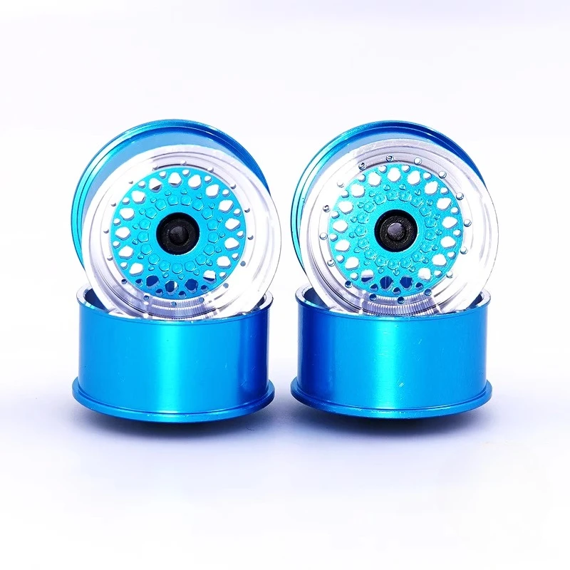 Mini 4WD Parts 95578 95579 Cubo de rueda de tamaño meduim vintage de aleación de aluminio - imagen 4