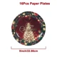 16pcs 9inch plate