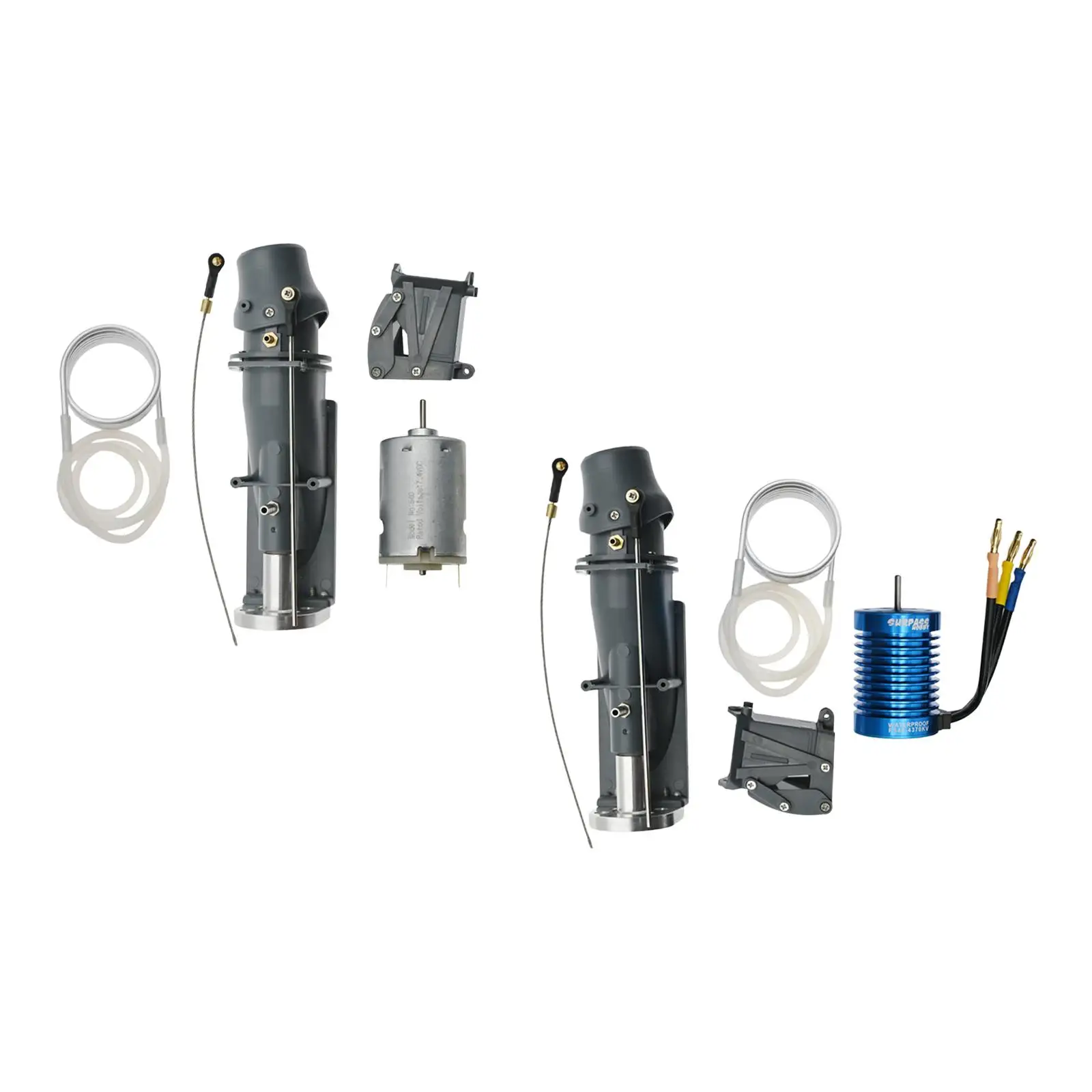 RC Boat Jet Pump Accessory Forward Backward Ejector RC Boat Parts Boat Water Pusher Spray Water Thruster for RC Boat Parts