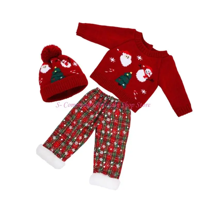 Vestido de Navidad 85AE para muñecas, traje de fiesta - imagen 5