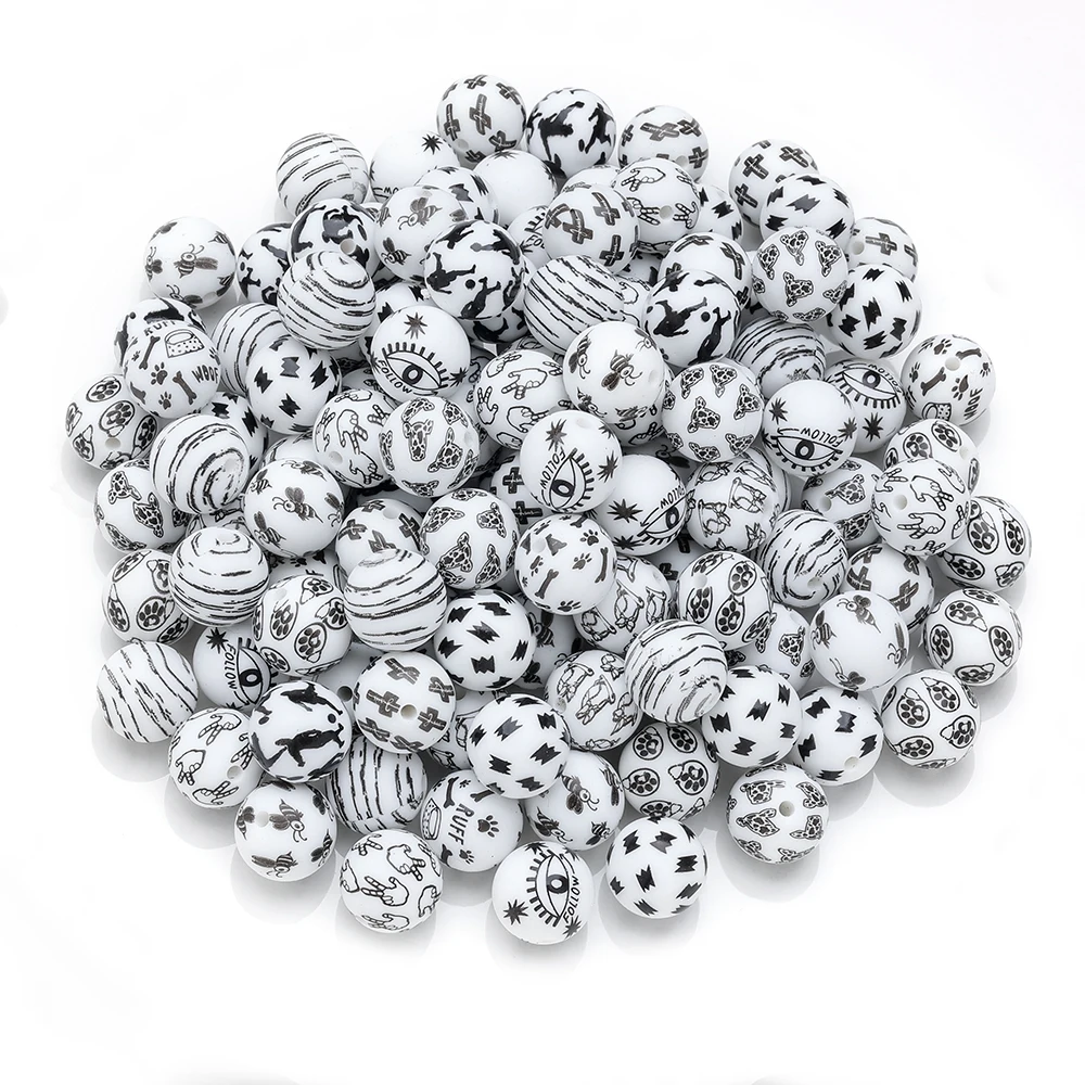 Cuentas de silicona para dentición – Pulsera y cadena de chupete - imagen 2