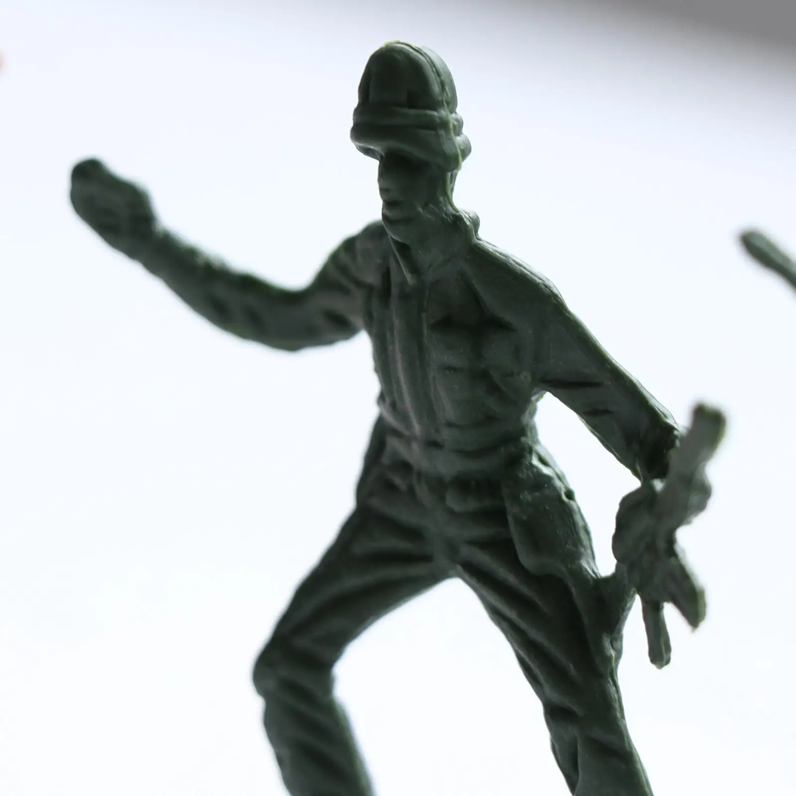 100 pièces 5cm soldats hommes figurines d'action ensemble de Base et scène modèle jeux jouet - imagen 5