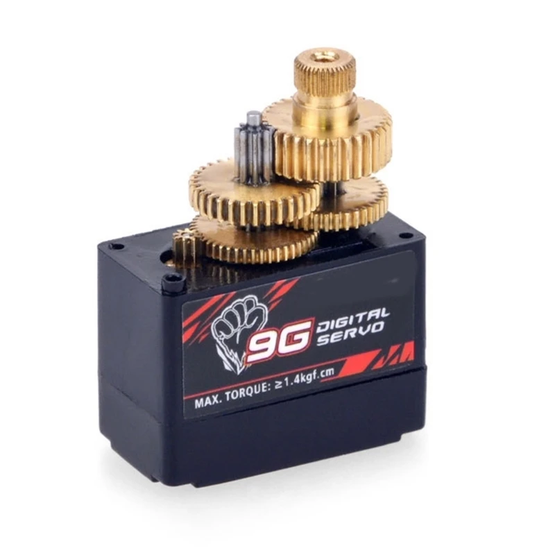 Servomotor digital engranaje metal fuerte 85AE, respuesta velocidad, servomotor pequeño grado industrial para uso en - imagen 2