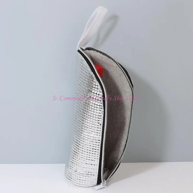Bolsa aislamiento 85ae bolsa aislamiento portátil diario aluminio papel portátil puede colgar taza agua - imagen 4