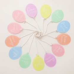 Globos para fotos de bebé hito – Decoración guardería