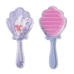 Cepillo desenredante de sirena para niños – Cabello húmedo y seco