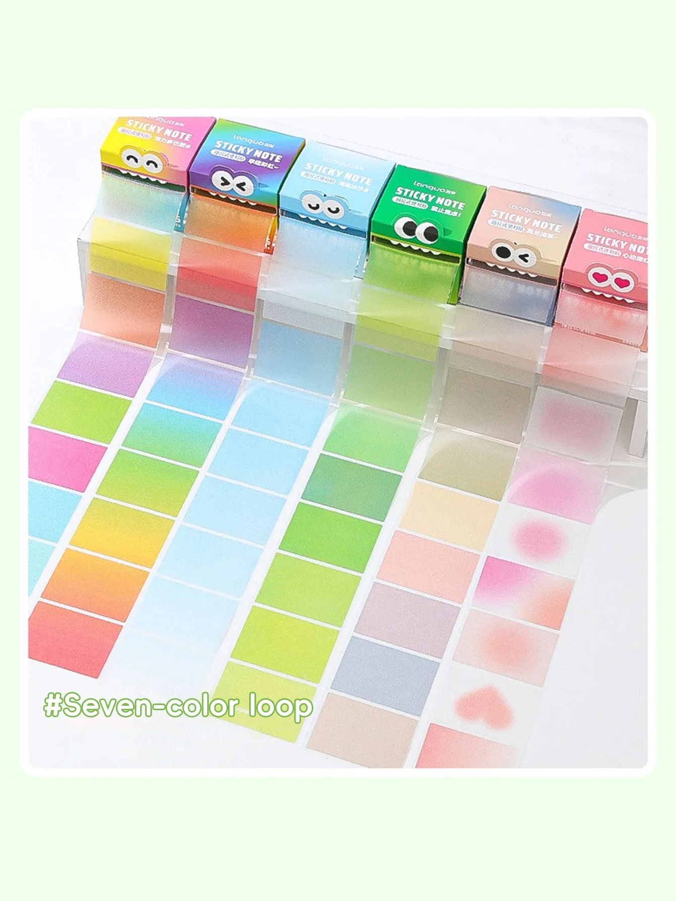 Stickers como separadores planner