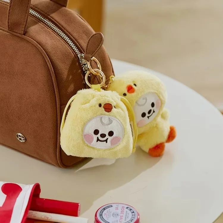 Llavero de peluche BT21 Baby Animal Chimi, Cooky, Koya y Tata - imagen 4