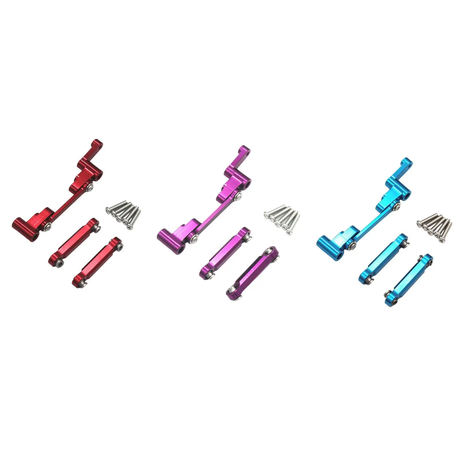 RC Car Steering Kits Parts High Strength Professional Replacement for 1:14 14301 14302 14303 RC Car Accessory Modification