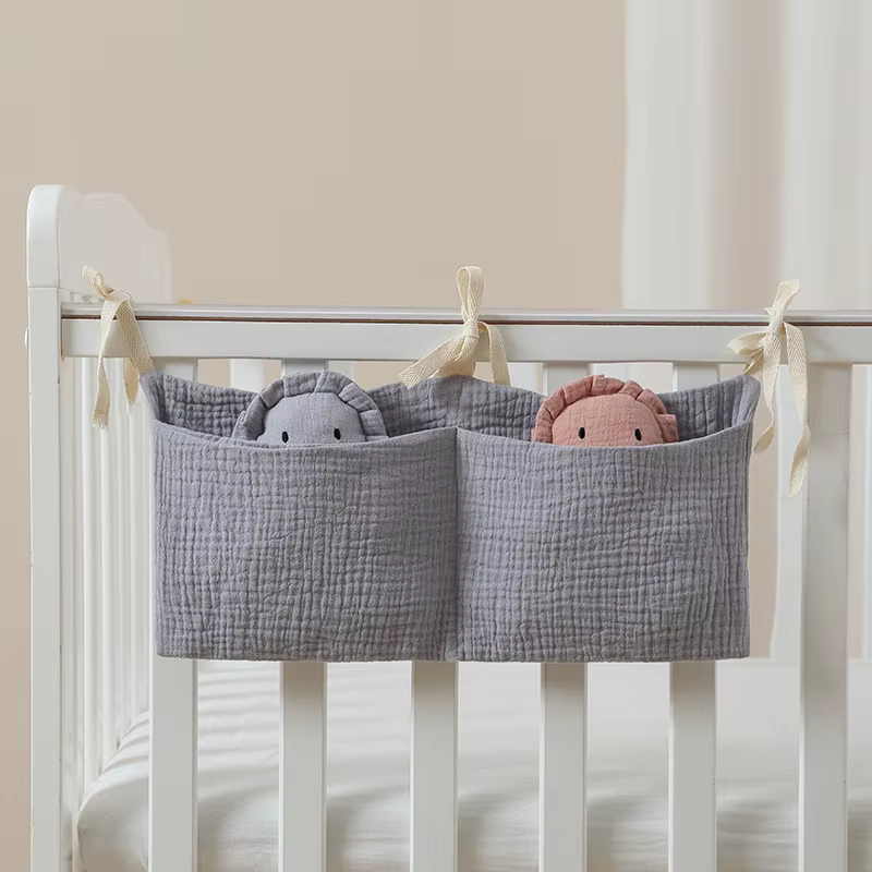 Organizador colgante para cuna – Bolsa multiusos bebé - imagen 2