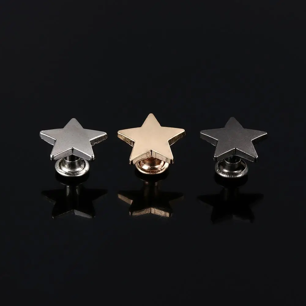 Botones de tela con remaches y estrellas para ropa infantil - imagen 3