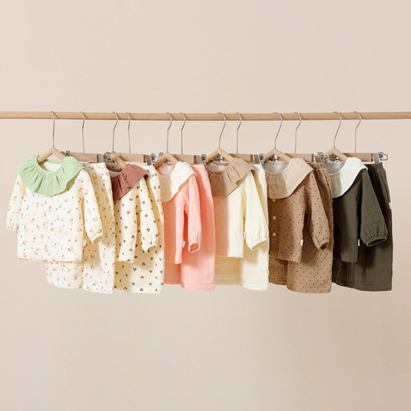 Conjunto de ropa de bebé suave y transpirable, traje suave de algodón transpirable para niños de 0 a 3 años - imagen 5