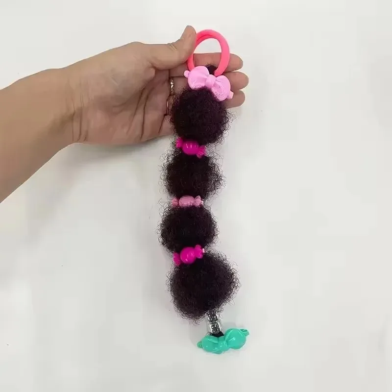 Extensiones Marley para coletas y afro puff – Para niñas - imagen 3