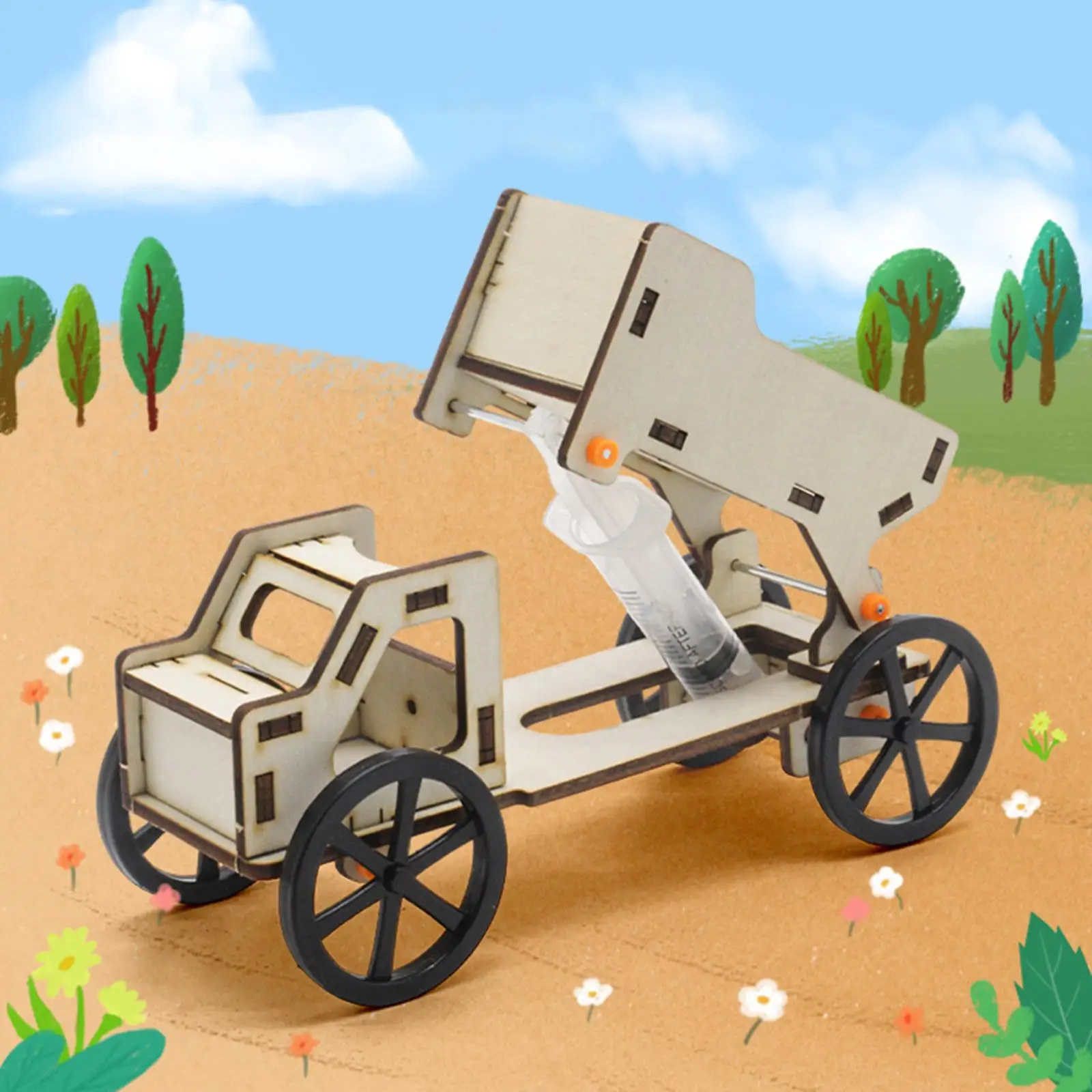 Hydraulic Dump Truck DIY Science Projects Physics Classroom Development Brain for Classroom Boys and Girls School Children