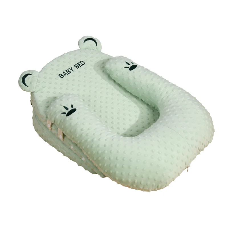 Almohada antiasfixia antiderrames para recién nacidos, dispositivo de alimentación, almohada de lactancia, almohadilla reclinable, previene la regeneración de la leche - imagen 5