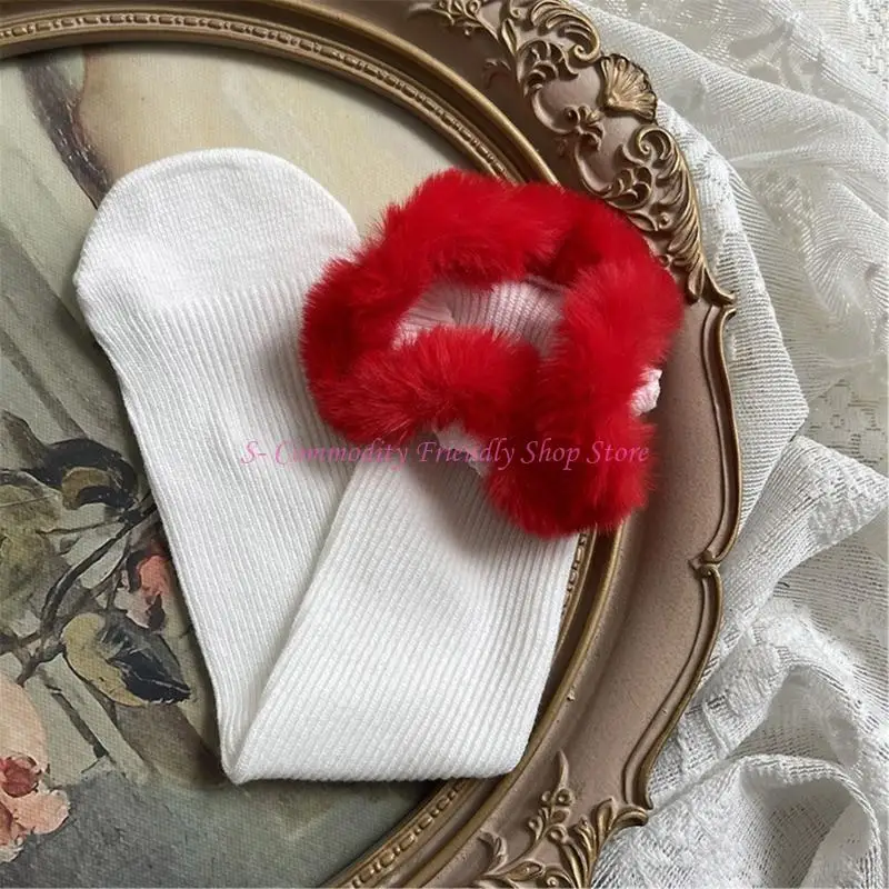 85AE Calcetines elegantes y cómodos en tubo hasta rodilla Calcetines apilables