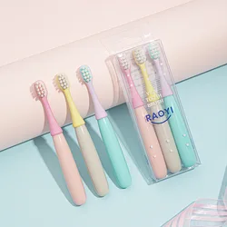 Cepillo dental infantil ecológico con cerdas suaves