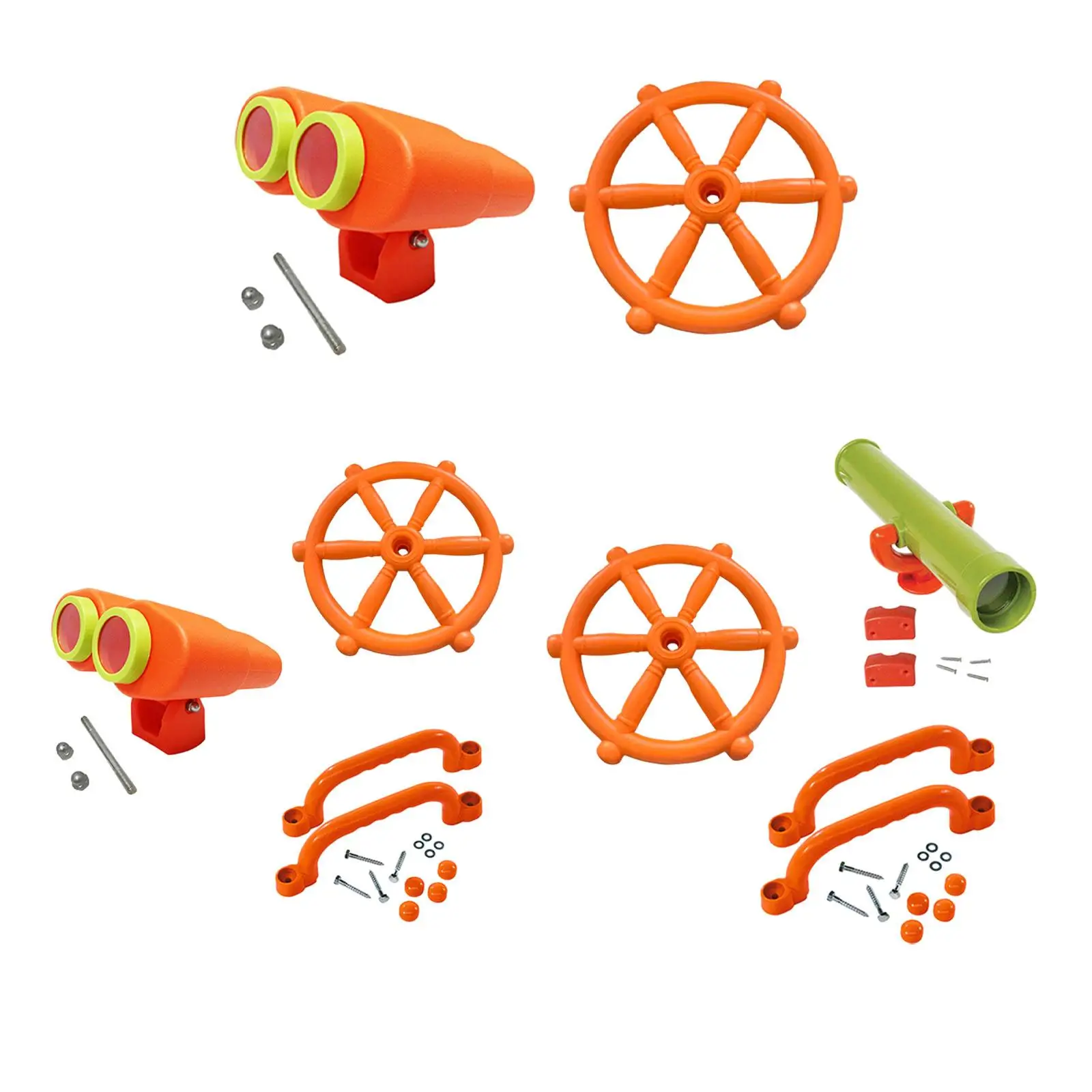 Accesorios para juegos infantiles, volante para Swingset, casa en el árbol, casa de juegos