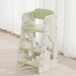 Silla alta para bebé ajustable antideslizante con bandeja ecológica