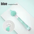 Blue pacifier brush