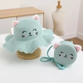 for sky blue hat bag