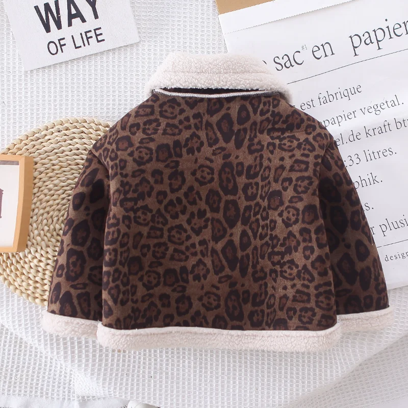 Nueva ropa de invierno para bebés, abrigo para niños, chaqueta gruesa y cálida de manga larga para niños, ropa para niñas pequeñas, disfraz infantil de moda - imagen 3