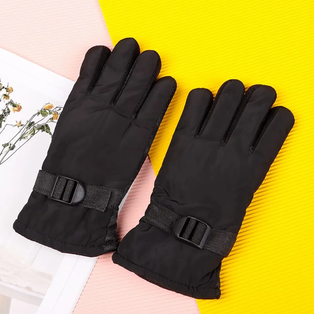 1 par de guantes para niños y niñas, guantes de esquí cálidos impermeables para invierno para adultos, mitones para niños, guantes para nieve al aire libre - imagen 4
