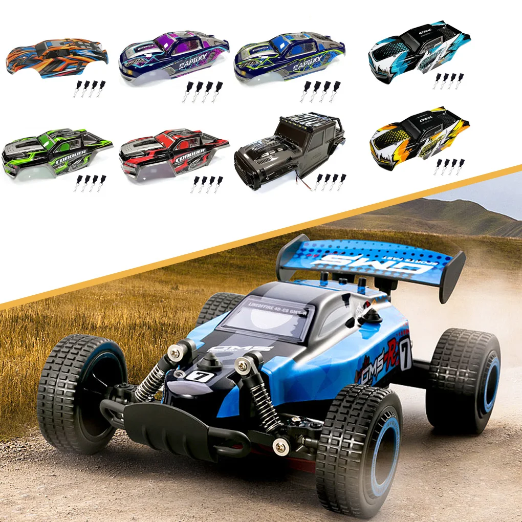 Para SCY Control remoto coche carcasa Original con pines para SCY coche de alta velocidad 16101/16102/16103/16201 Pro 1/16 parte - imagen 3