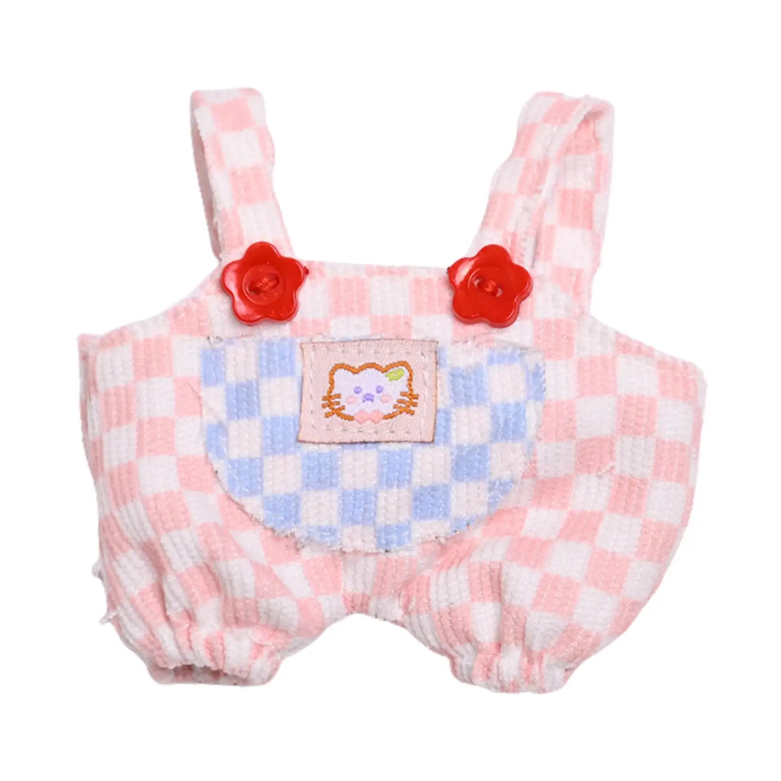 Doll Overalls Doll Pants Comfort Outfit Gifts Accessories Daily Wear Cute Pretend Play Toy Stuffed Figures Toys Clothes